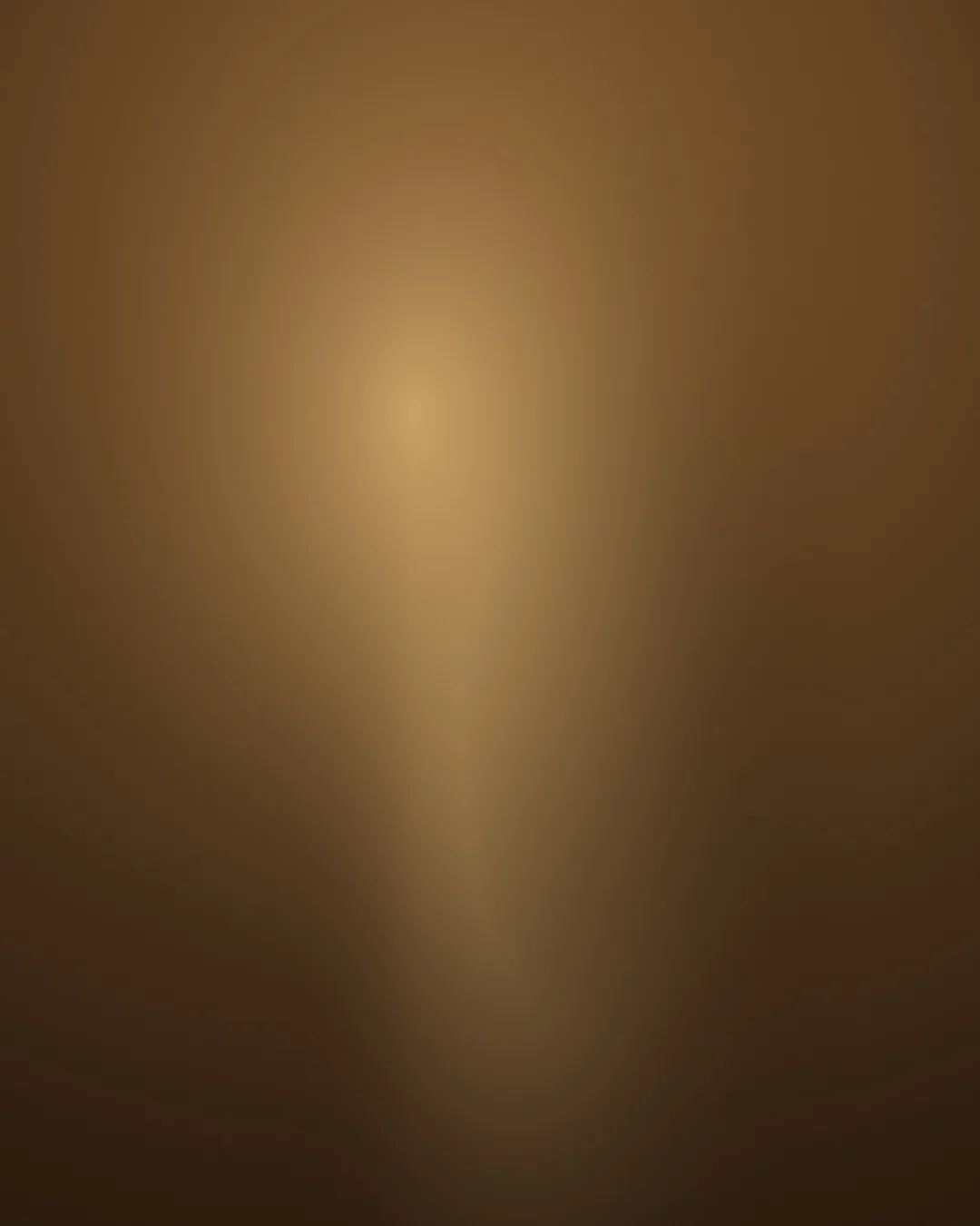 Portrait with strong side light, half the frame dark